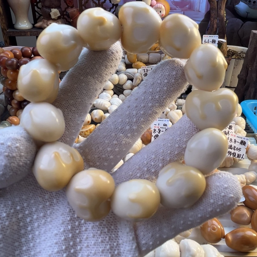 手串菩提根/象牙果-流心爱心