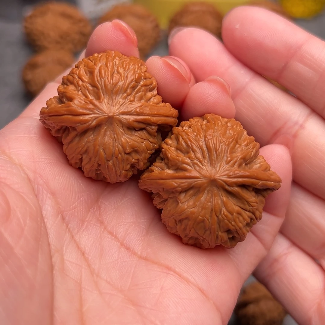 把件文玩核桃精品磨盘狮子头37全品毕业款