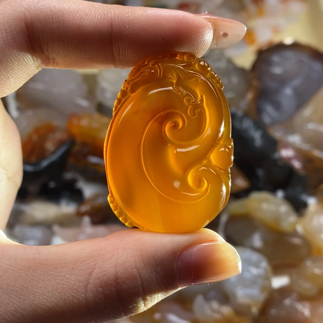 玛瑙/玉髓未镶嵌颈饰
