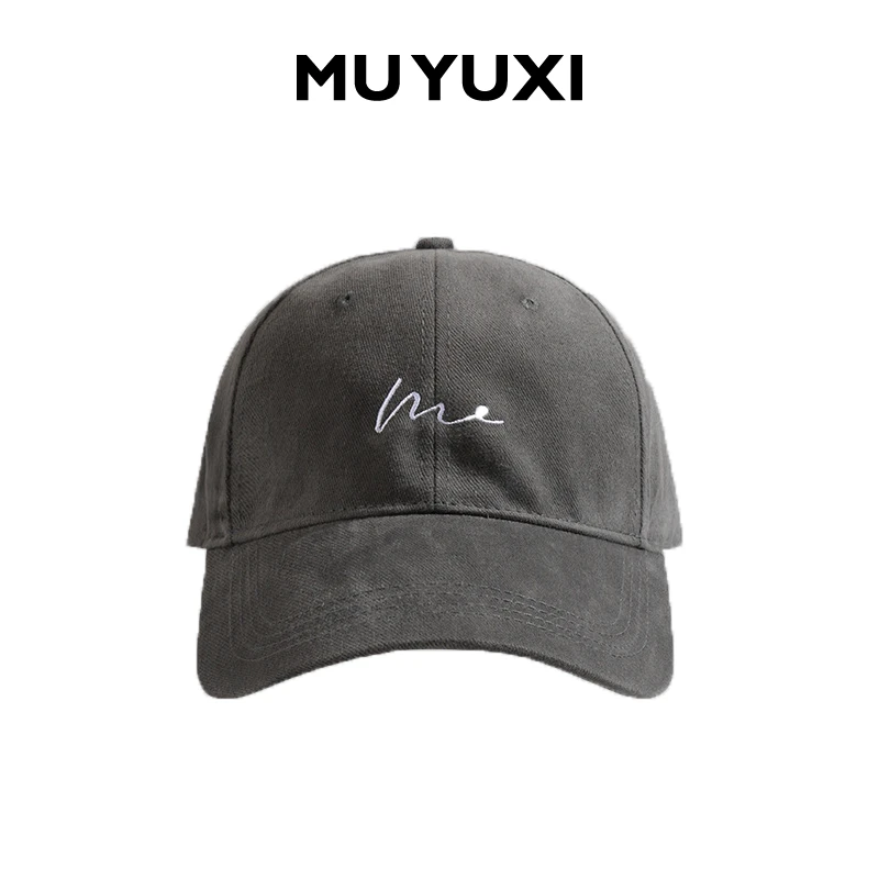 MU YUXI 新款日韩时尚字母简约显脸小棒球帽  MC360