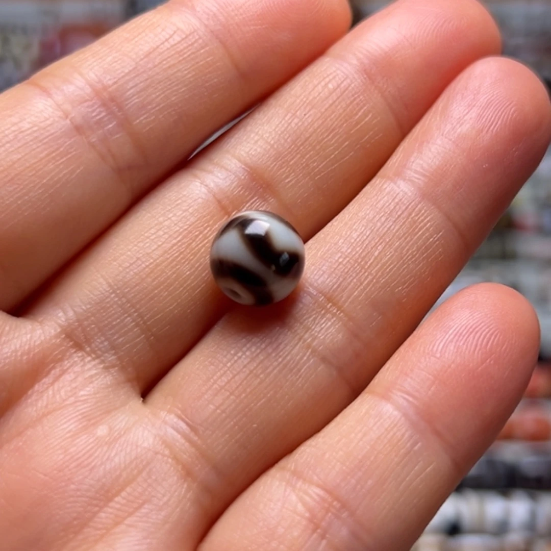 青***舟玛瑙/玉髓未镶嵌颈饰