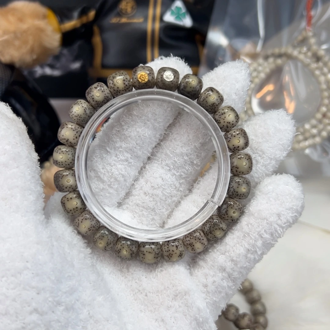 吊坠星月菩提10*9mm 糯冰单圈