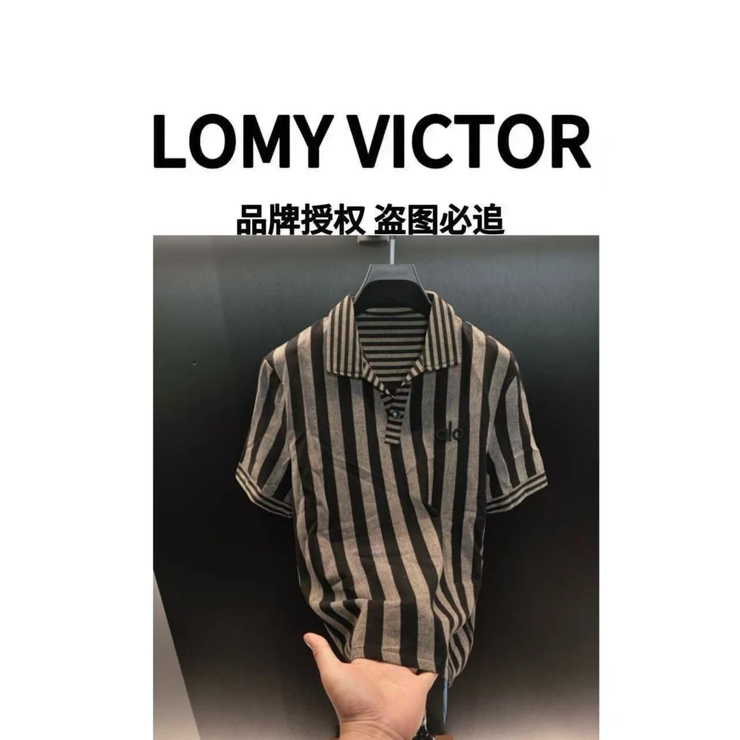 LOMY VICTOR欧洲站顶奢夏季上新潮奢时尚短袖NZN1903