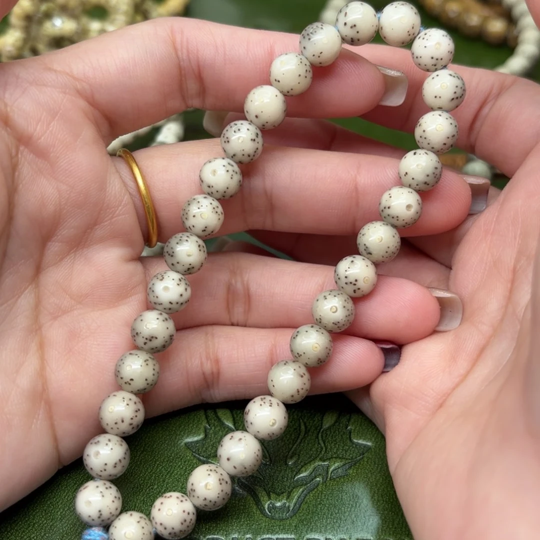 星月菩提手串8mm圆珠手持❗️糯冰料❗️小散星❗️