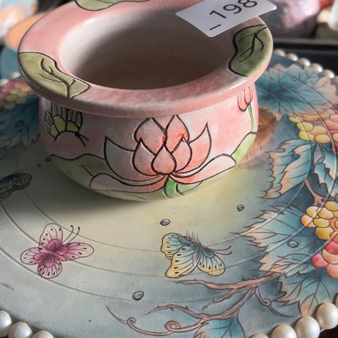 红陶s***e198花盆1个