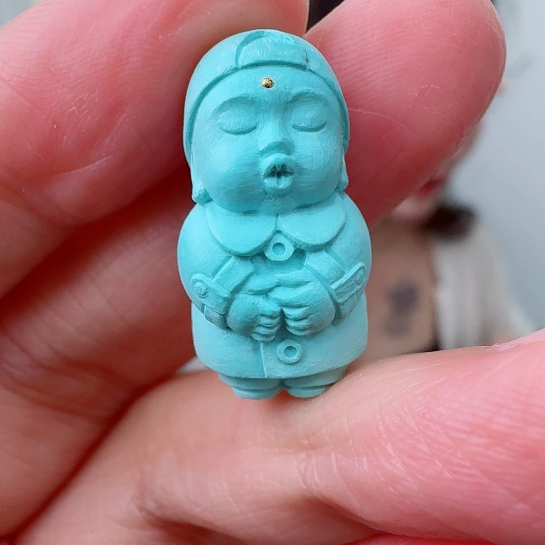 未镶嵌绿松石珠宝奇石