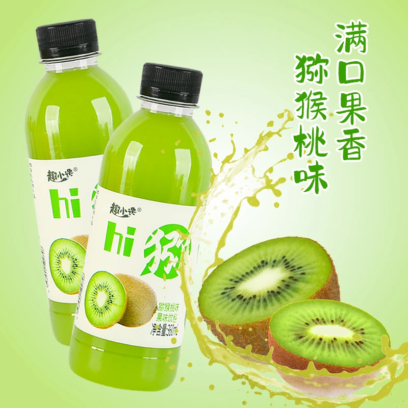 【六瓶装】趣小馋猕猴桃汁果味饮料年货果汁饮品网红饮品元旦圣诞节