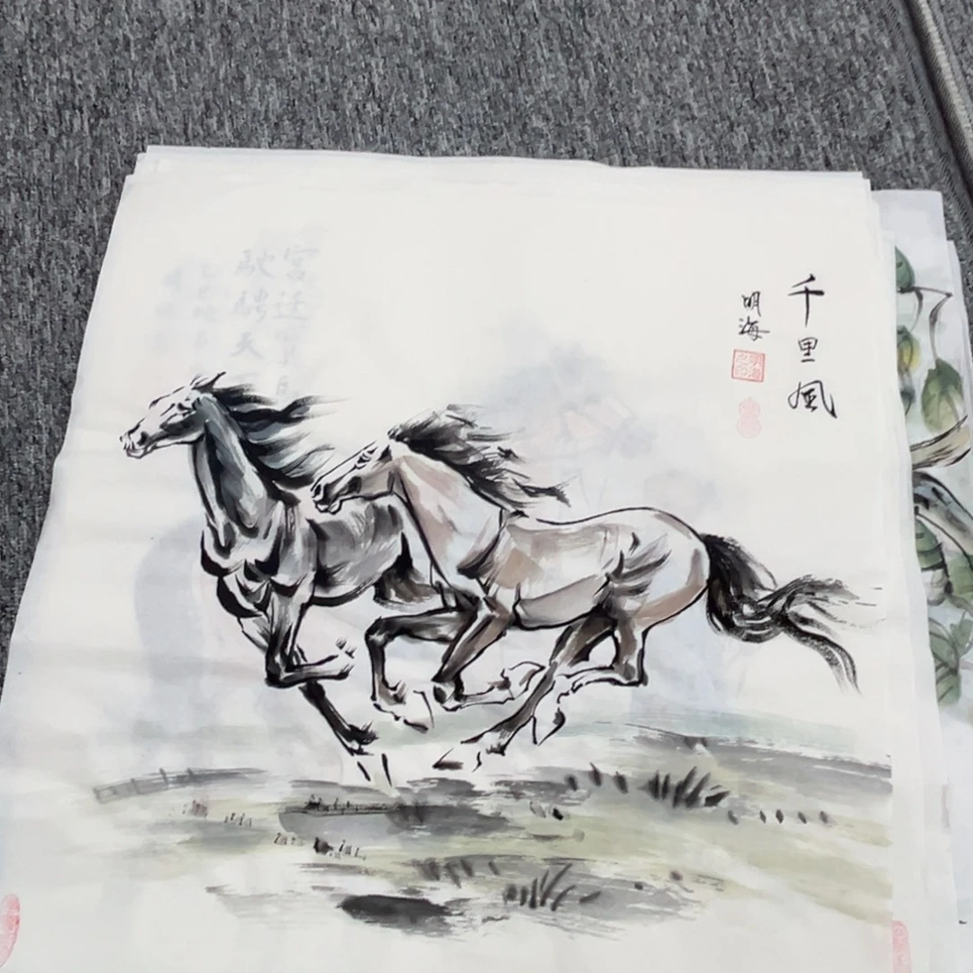 国画绘画作品多次在全国