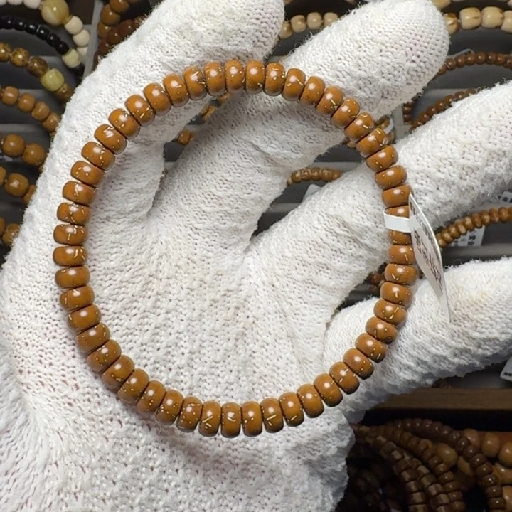 手串紫金鼠鼠尖纯肉满天星药片6.8*4尺暴力归圆