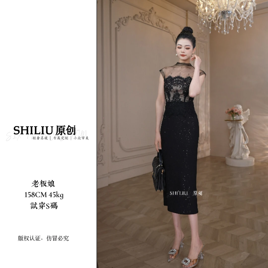 【十六原创】21828修身时尚女装连衣裙显瘦百搭夏季