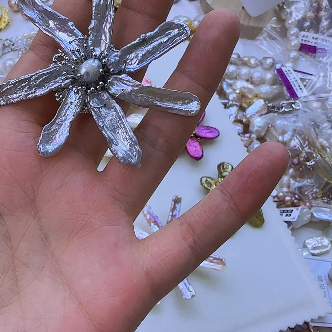 未镶嵌淡水珍珠项链定制332