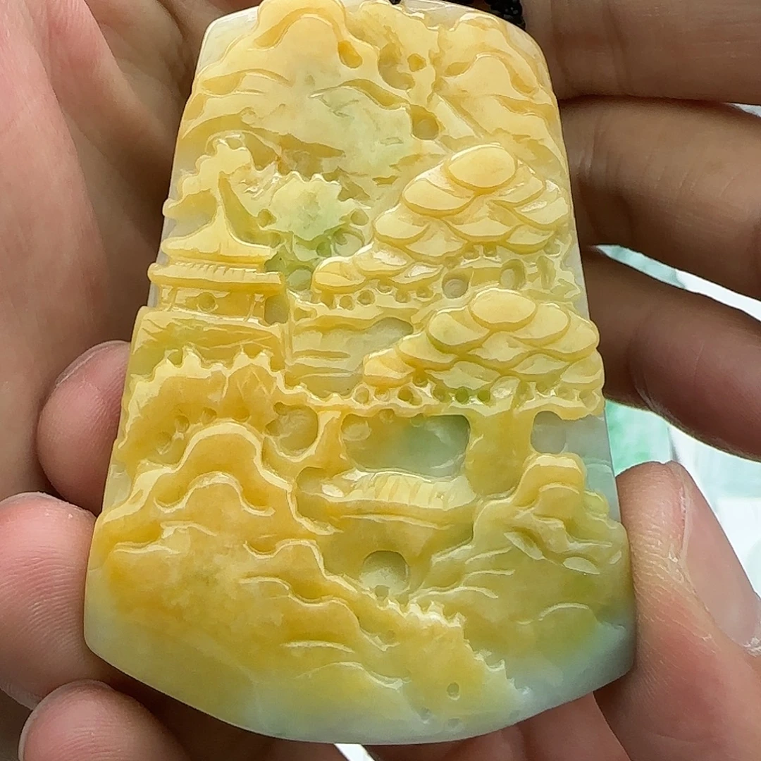 颈饰未镶嵌翡翠翡翠