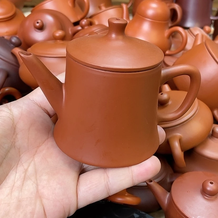 【闪购商品】茶壶朱泥125c c