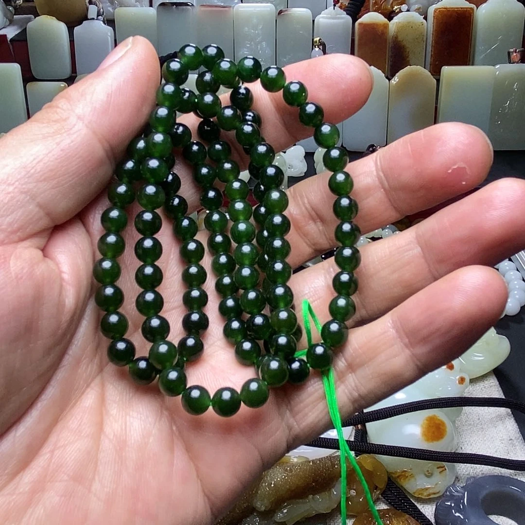 和田玉挂件未镶嵌无**率