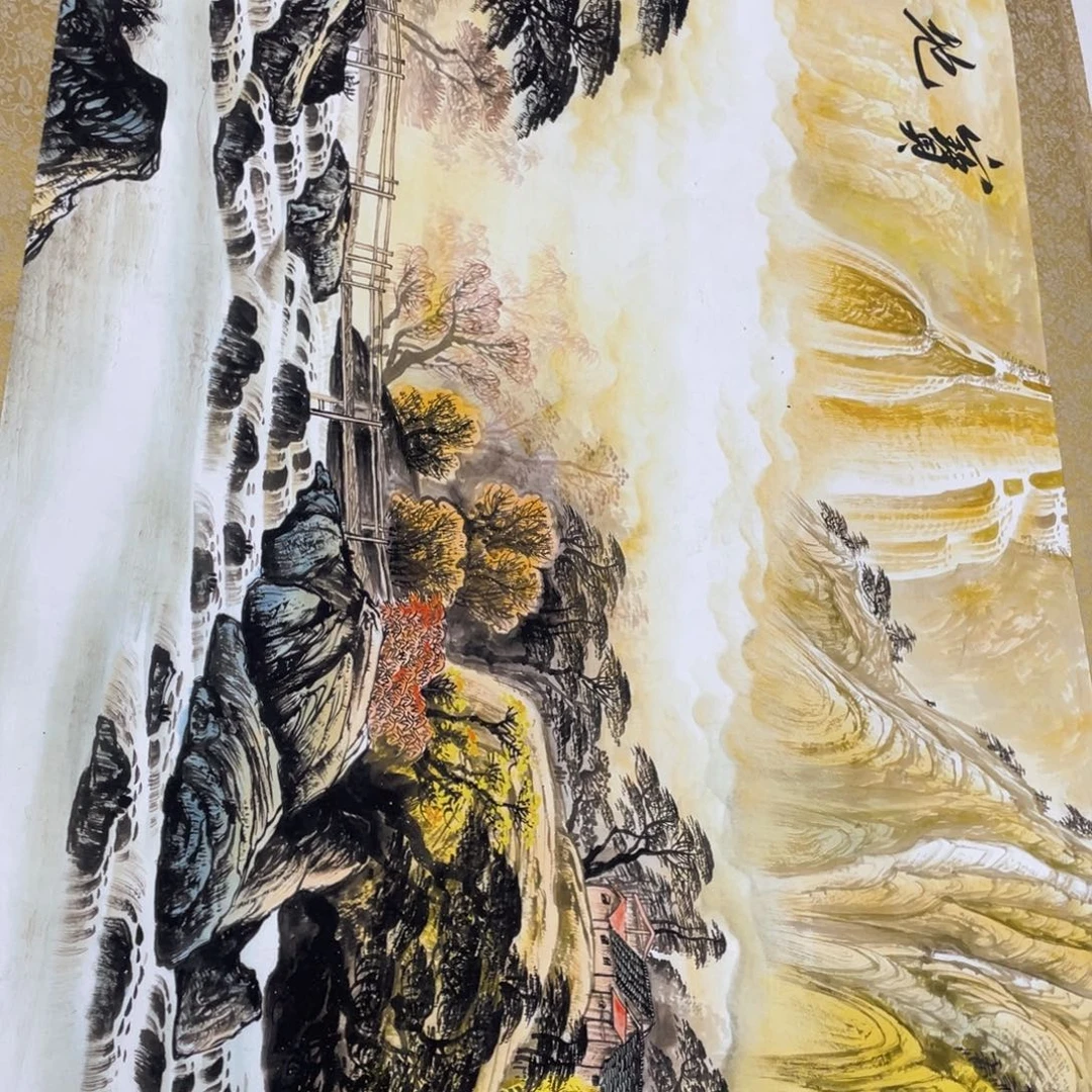 国画老师手笔手绘作品y