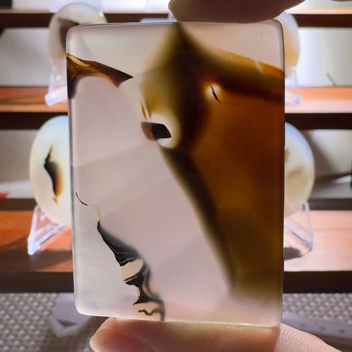 玛瑙/玉髓合金颈饰