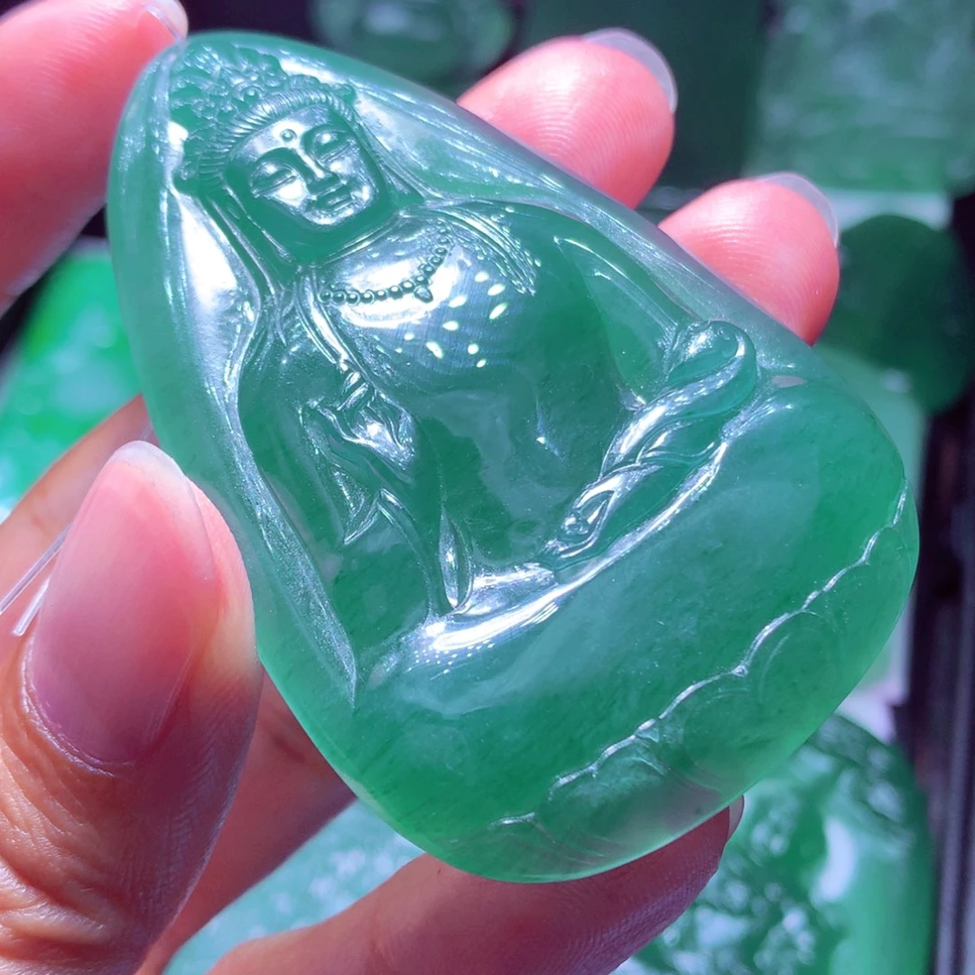 草***莓定制翡翠未镶嵌天然