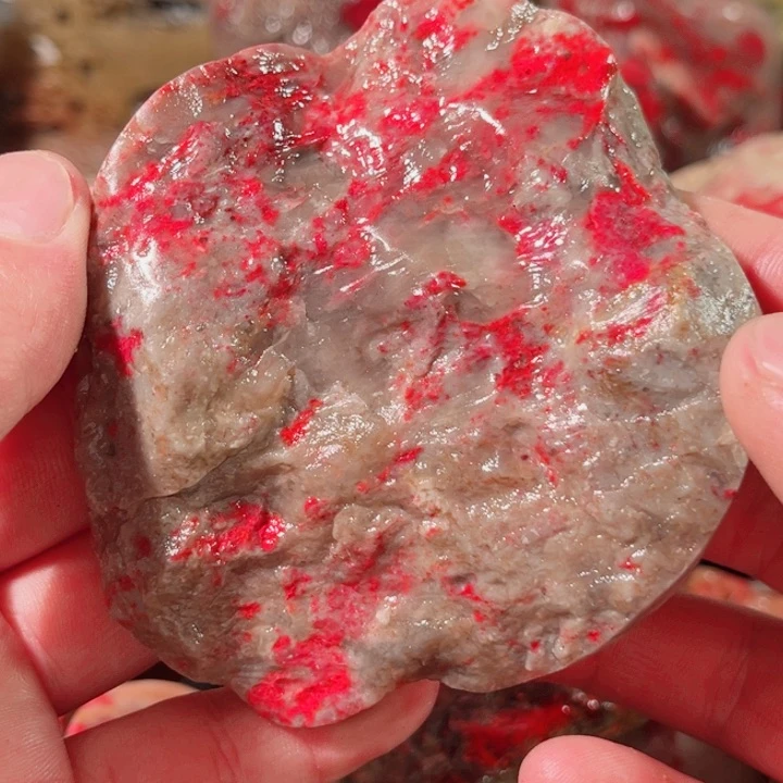 鸡血石昌化鸡血石