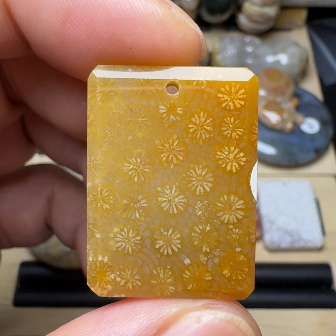 硅化玉未镶嵌纯天然色有机玉石保真色