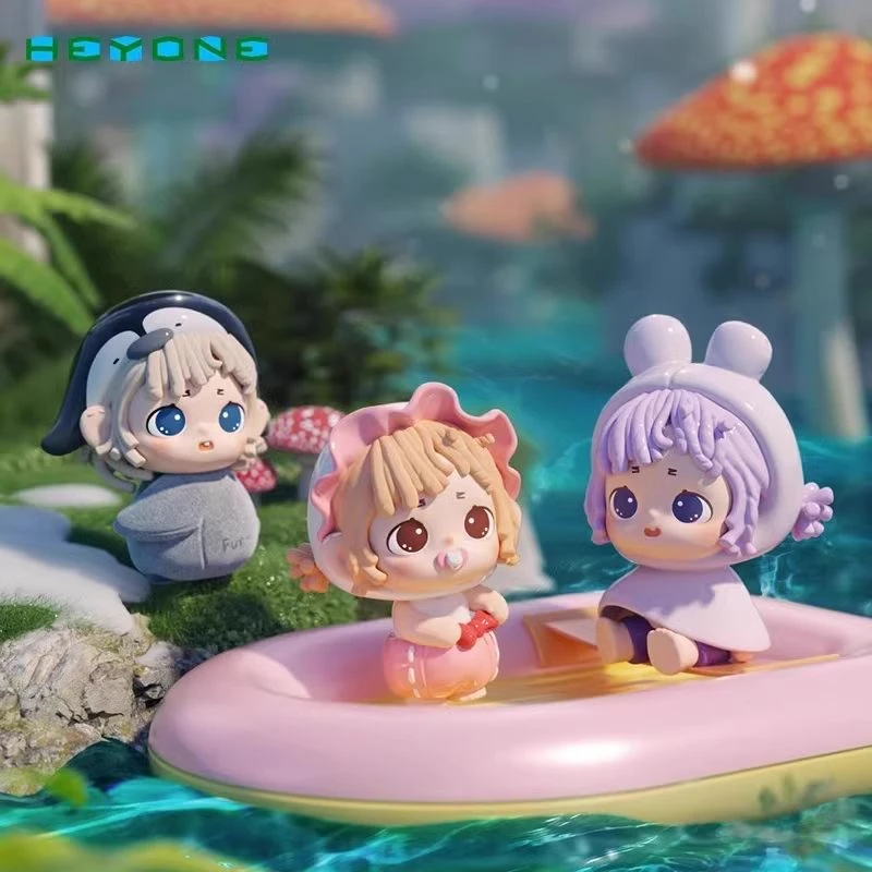 【新品】Heyone黑玩MINI寻宝星图系列萌粒潮玩摆件