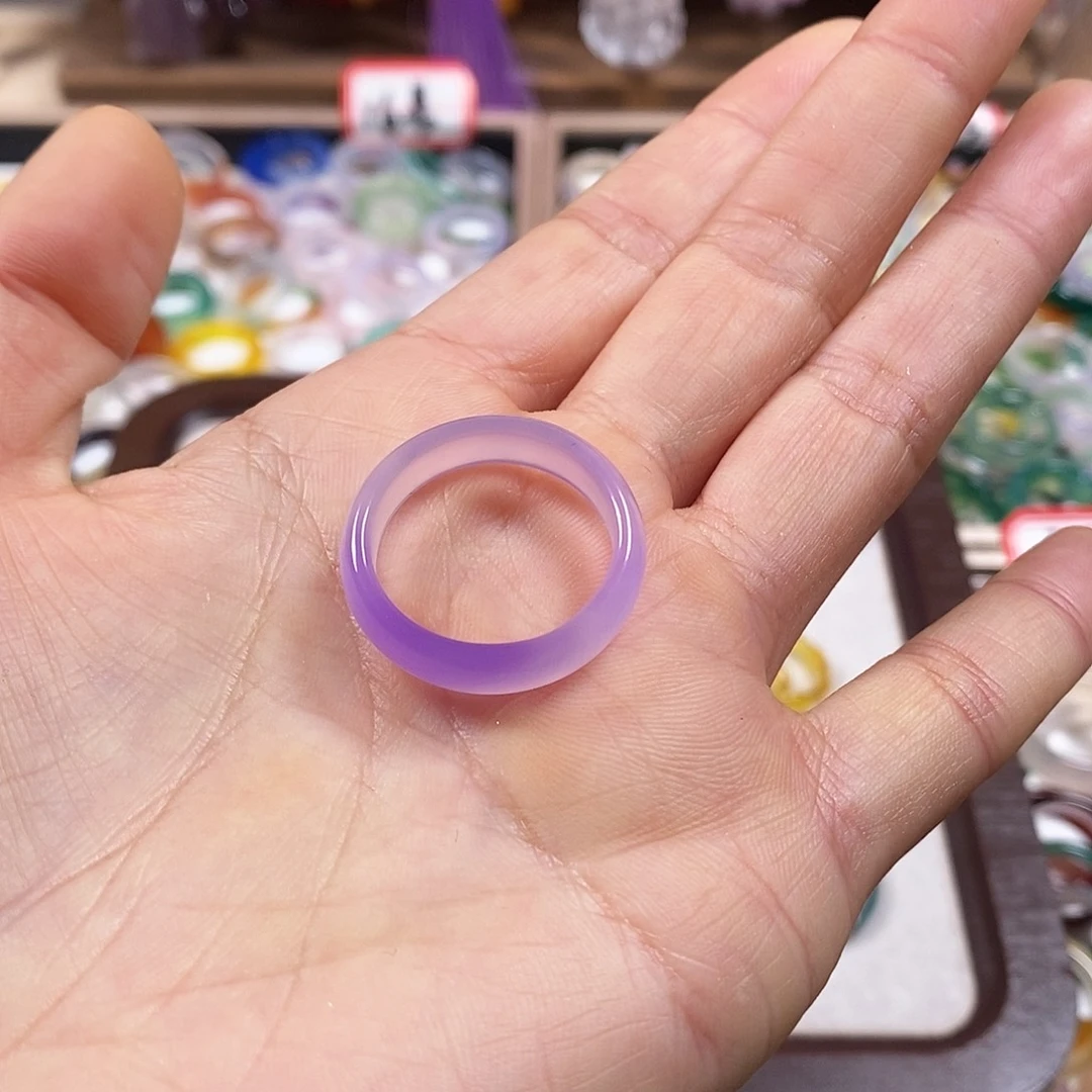 玛瑙/玉髓戒指未镶嵌玄*儿