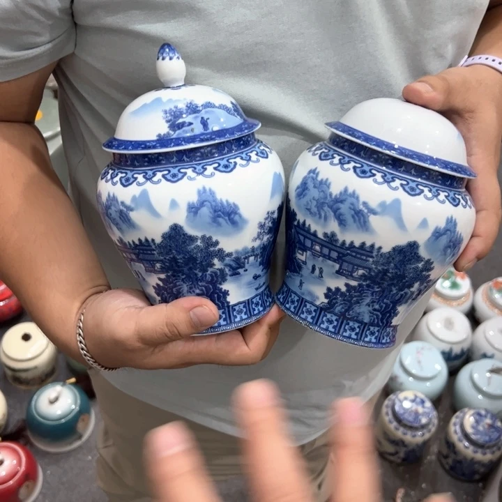 瑕疵福利品陶瓷茶叶罐