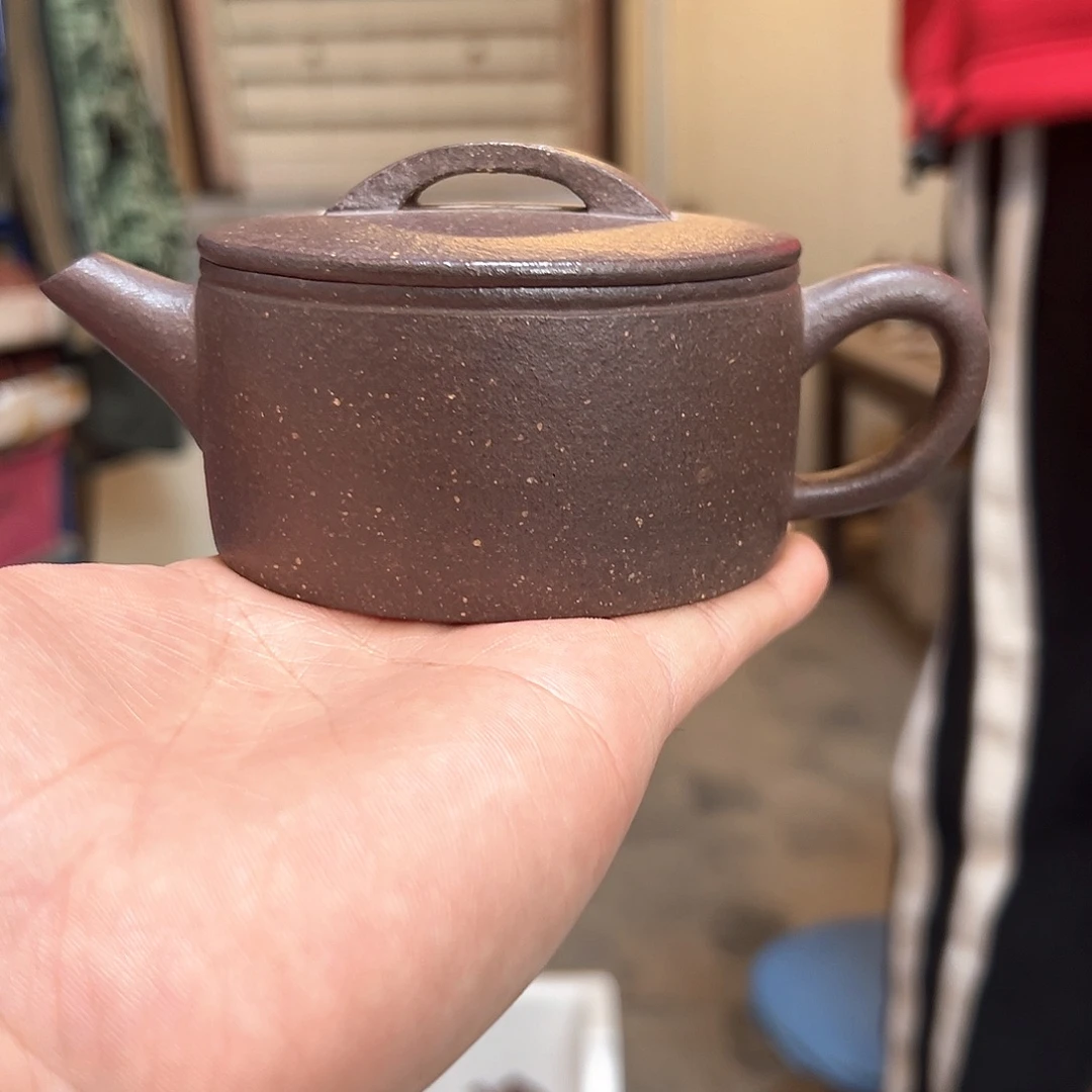 茶壶紫砂CZP。 大水潭天青泥。汉瓦。220CC