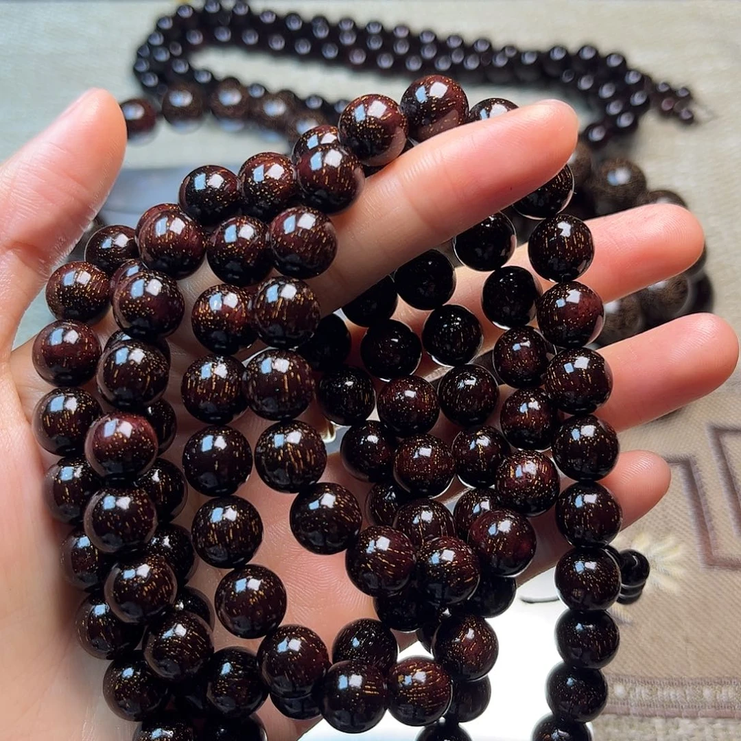 檀香紫檀（小叶紫檀）1.0 108 爆星