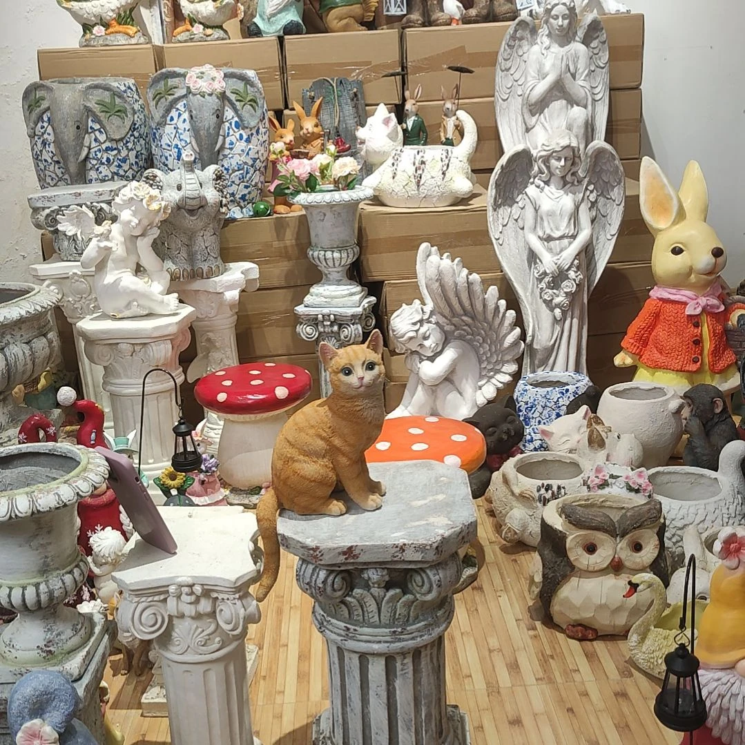 合成树脂树脂仿真猫咪摆件