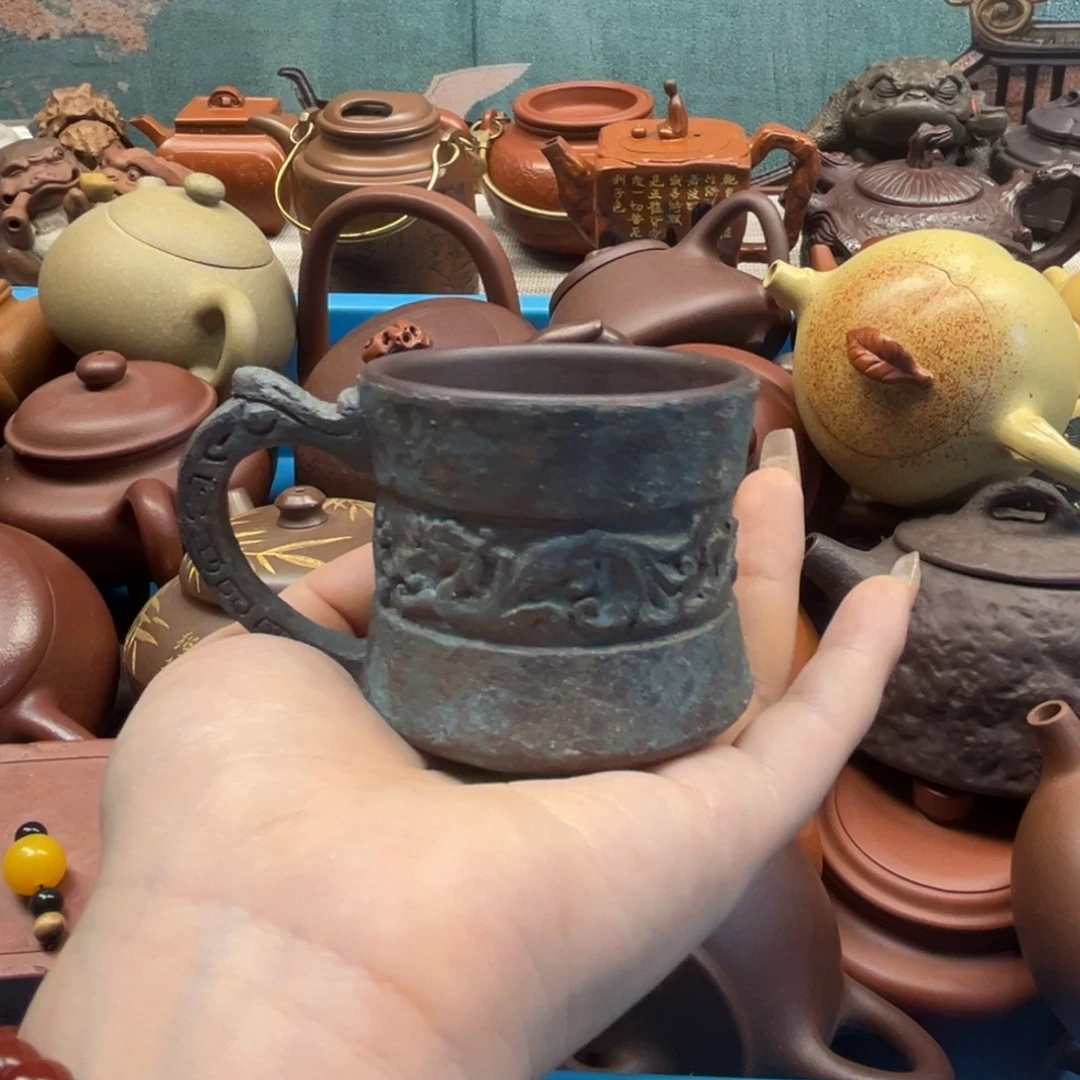 紫砂雕宠小器高品