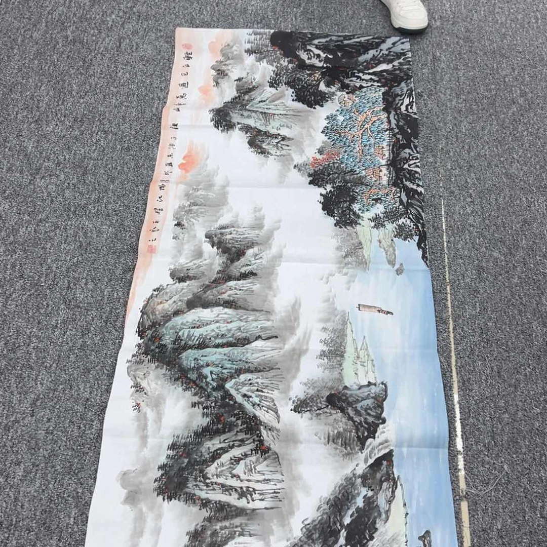 国画纯手绘字画宣纸