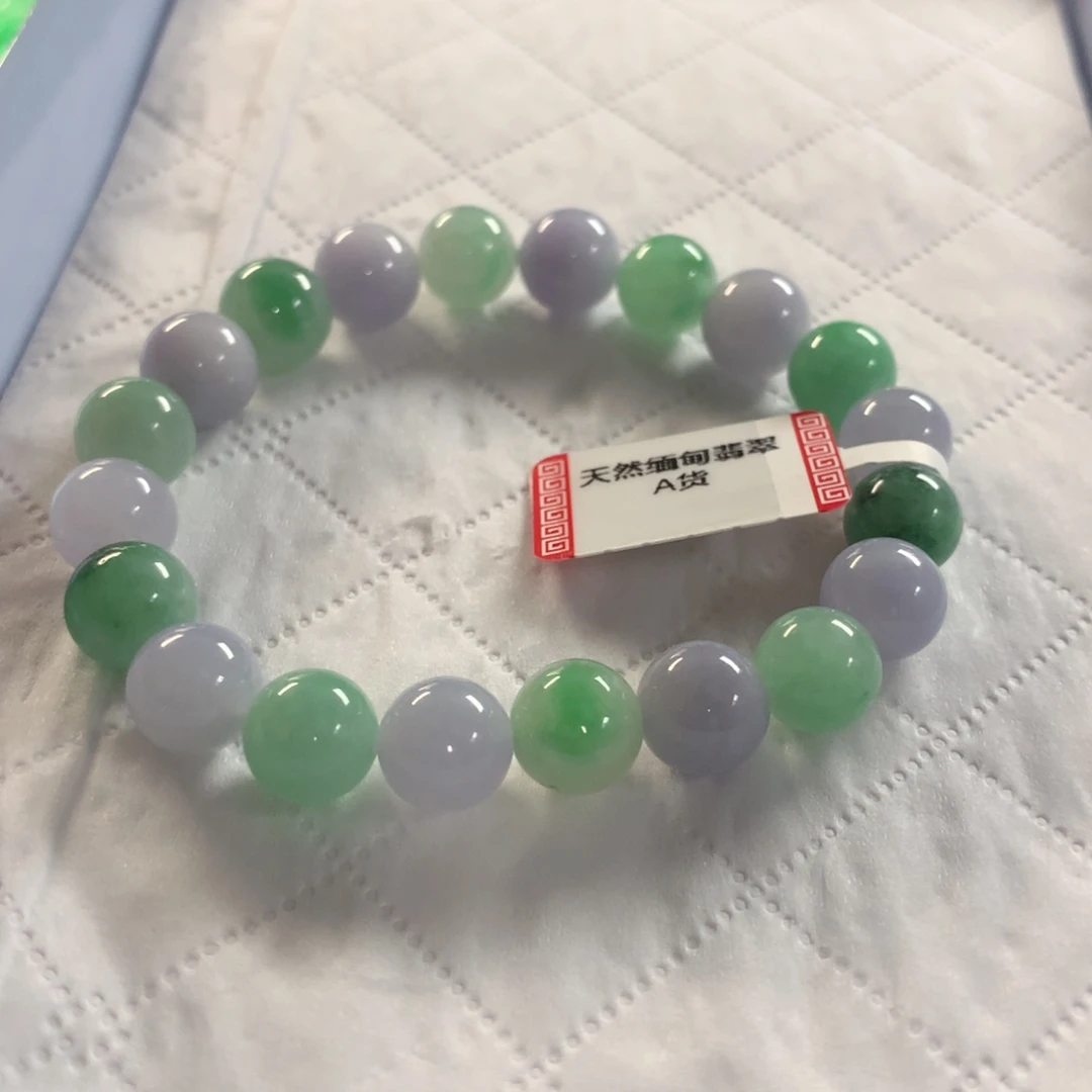 翡翠未镶嵌颈饰手串