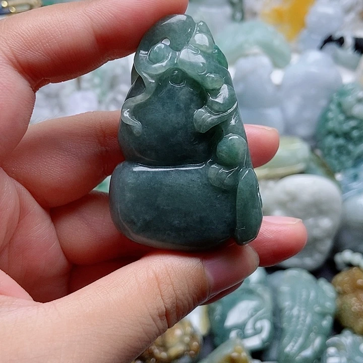 吊坠(不含链)未镶嵌翡翠1