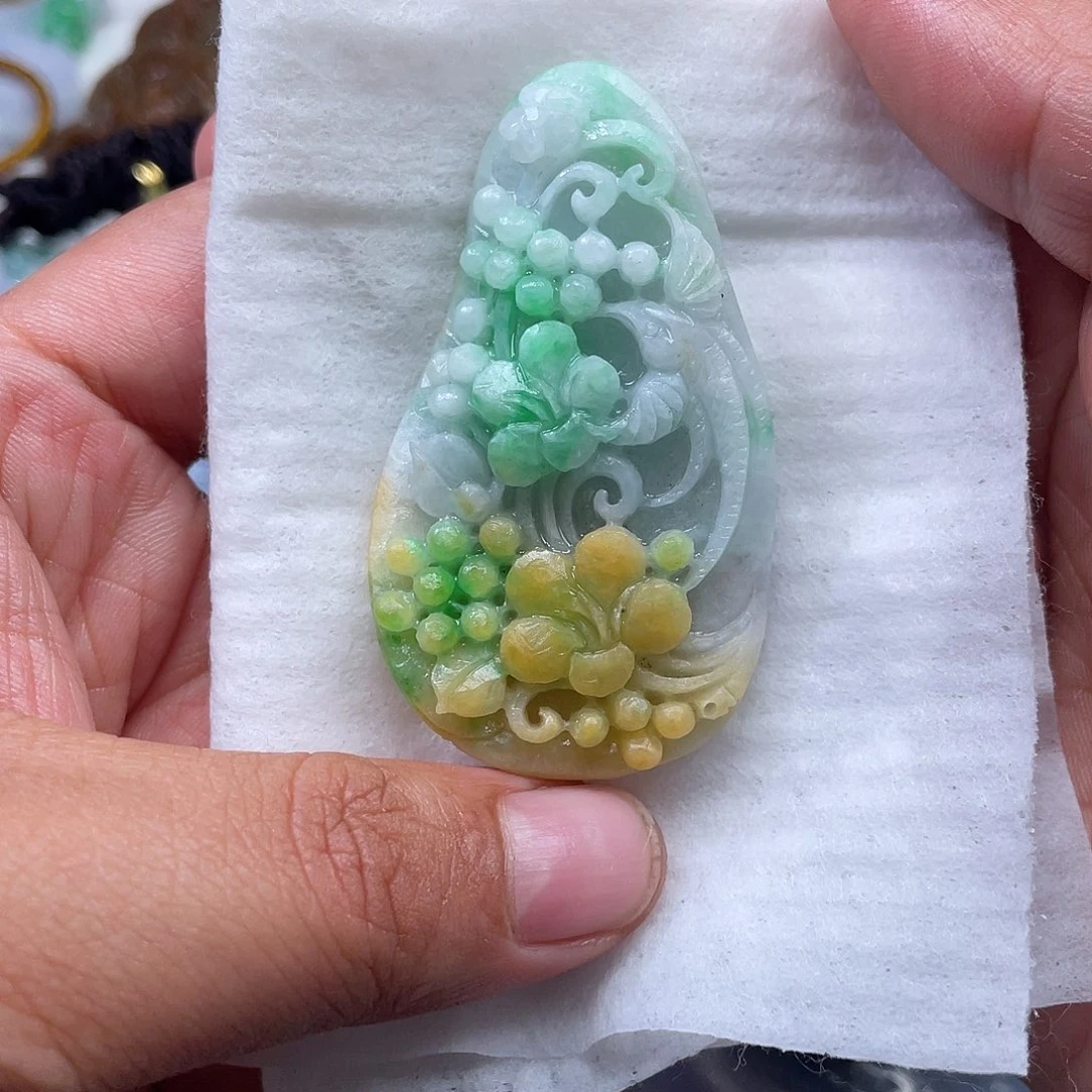 未镶嵌定制翡翠翡玉缘翡翠