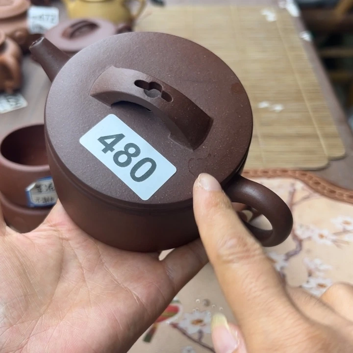 紫砂茶壶底槽清瑕疵220