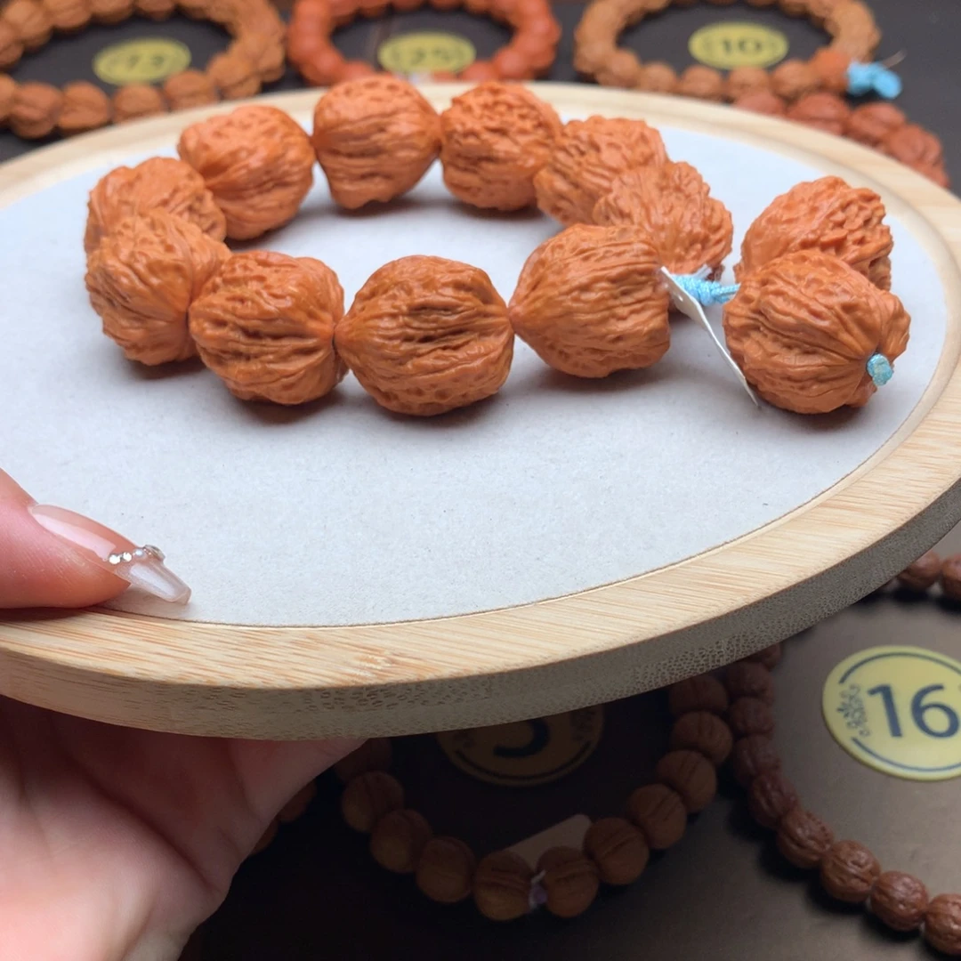 手串文玩核桃开背蛙