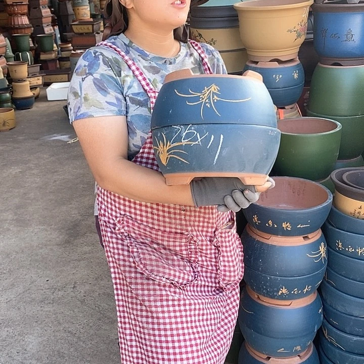 紫砂花盆紫砂花盆