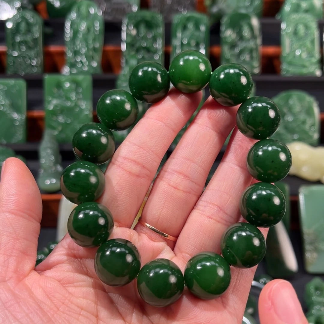 和田玉（碧玉）未镶嵌颈饰