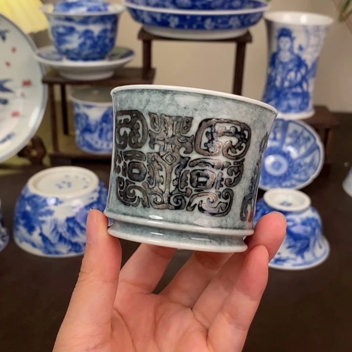 景德镇陶瓷手工手绘