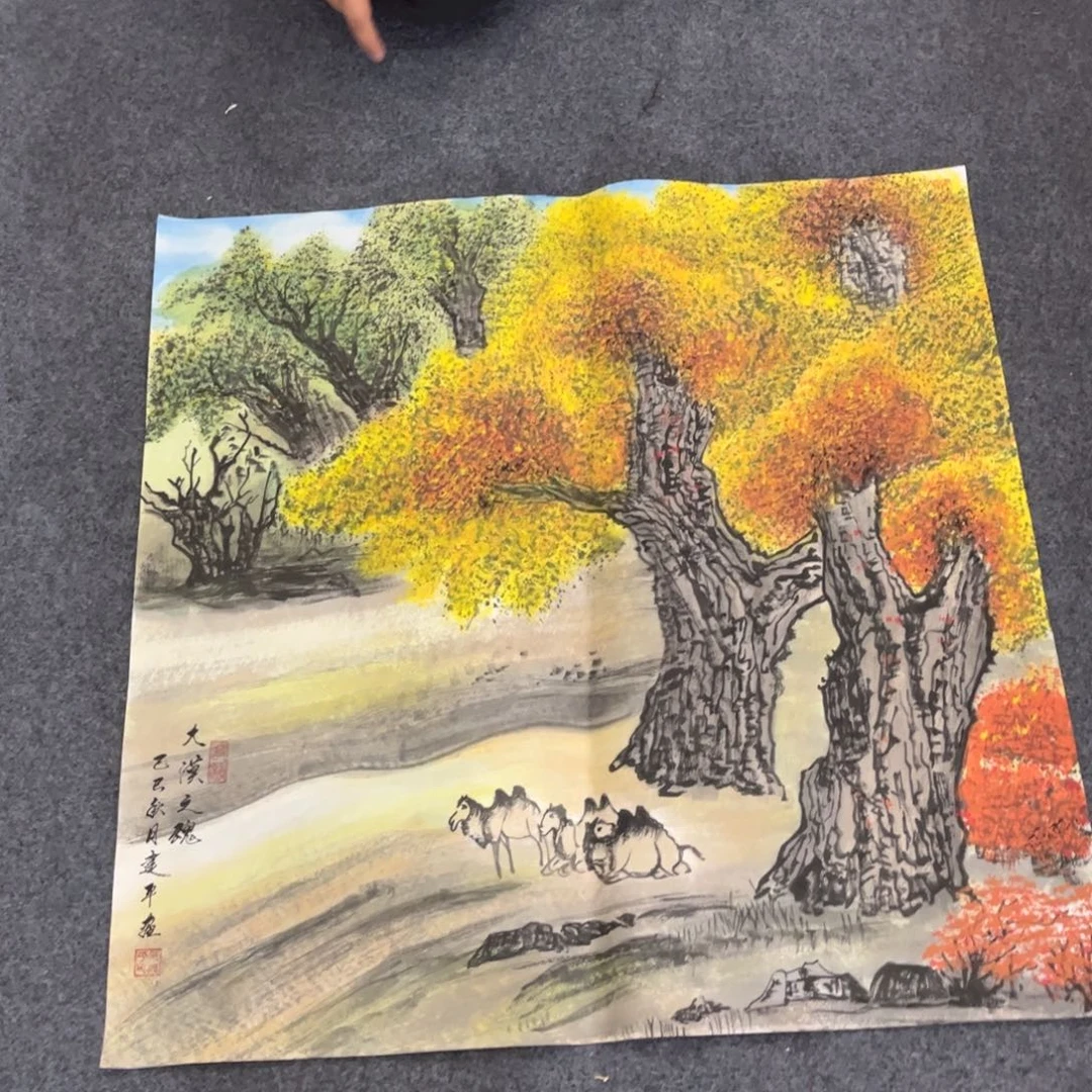国画TH精品国画单幅任发
