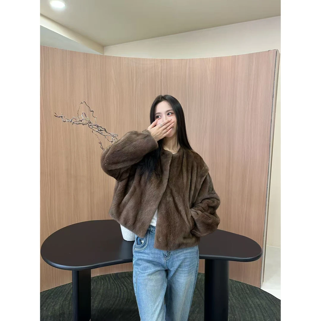 【JY景】MMLi CLOTHES｜ 设计师款水貂外套 mm9287