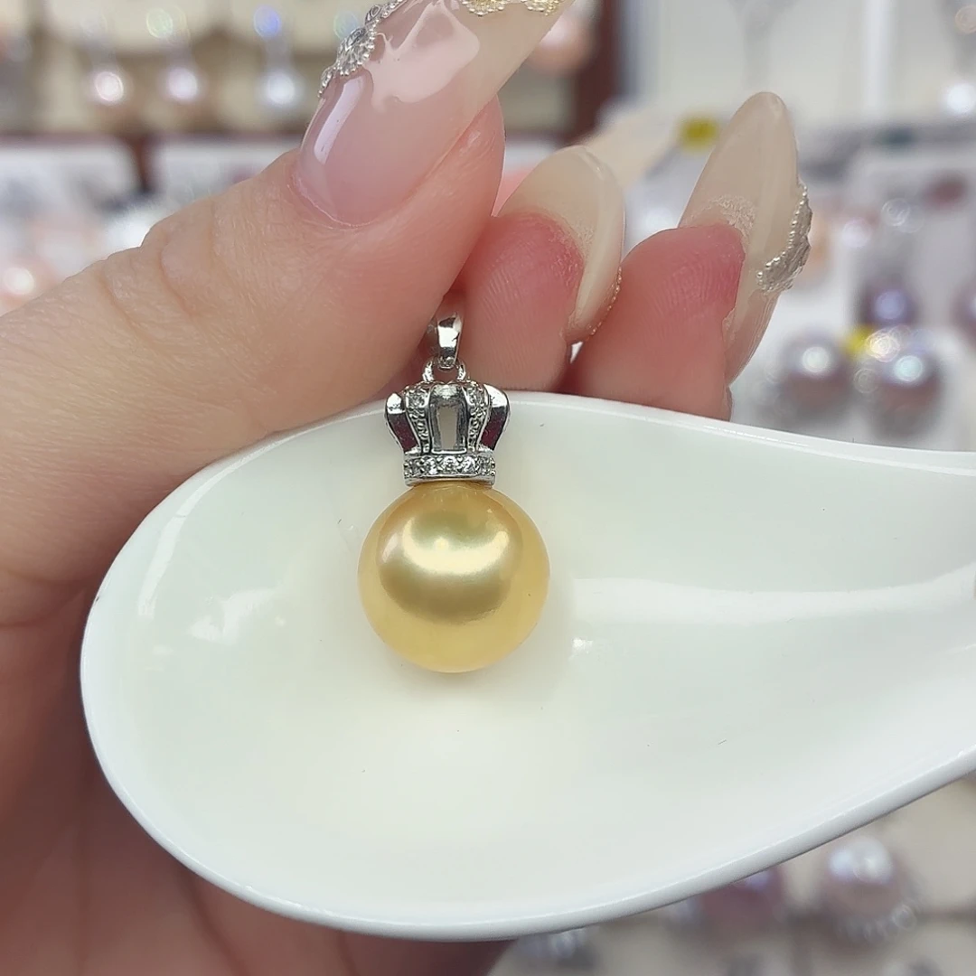 颈饰合金淡水珍珠F