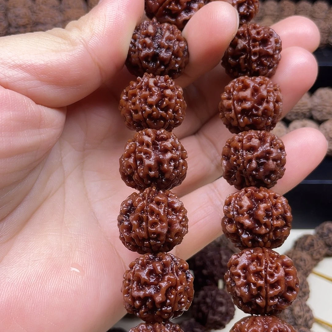 风***花手串金刚菩提21mm粗筋安娜
