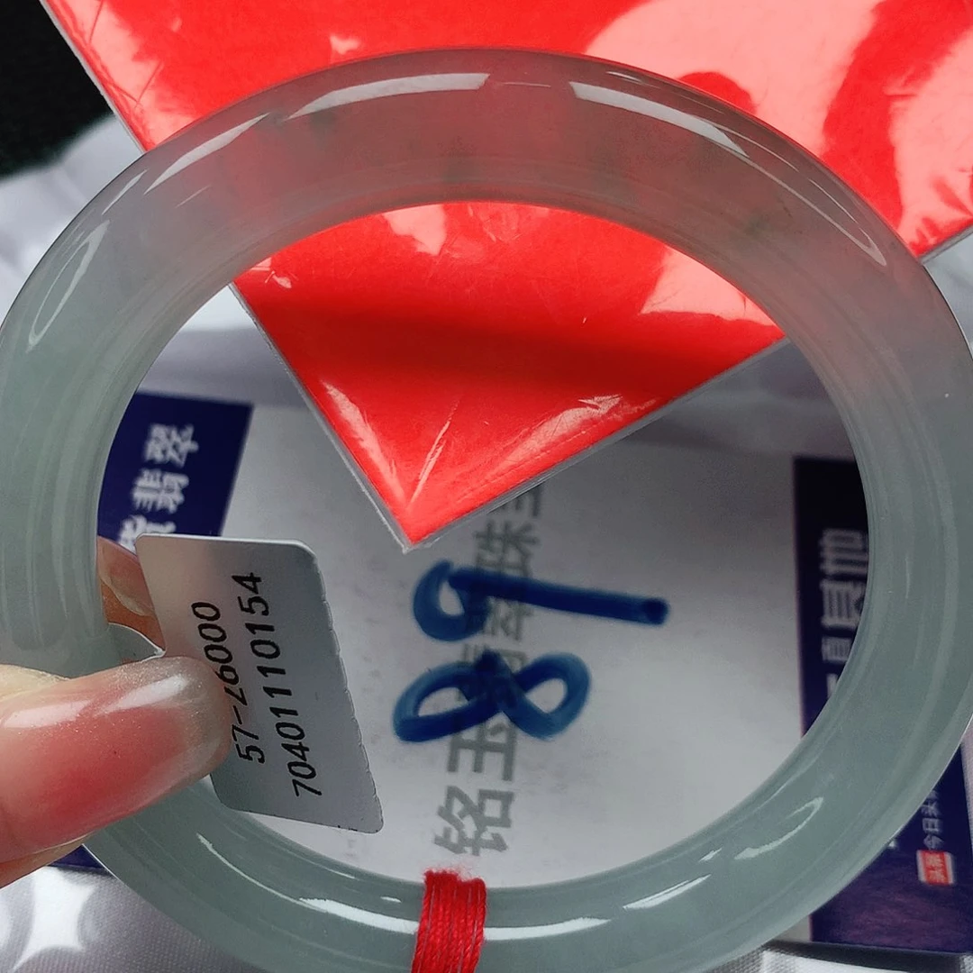 翡翠手镯未镶嵌缅甸天然a货翡翠