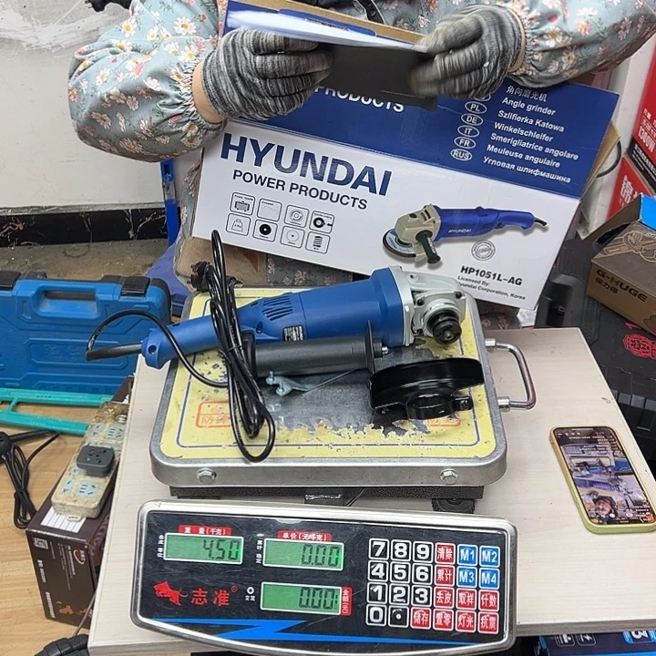 五金库存尾货角磨机