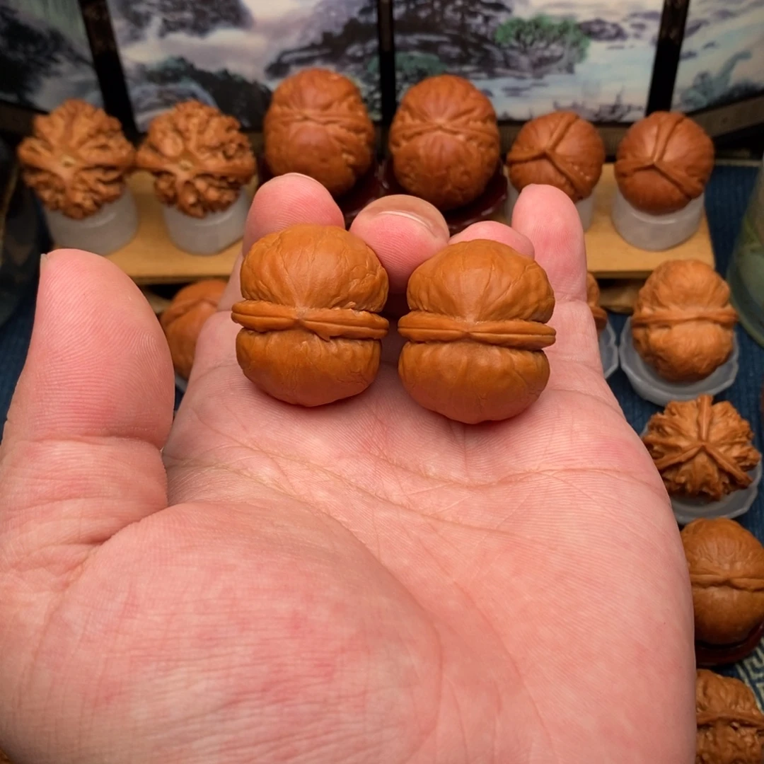 顺***水把件文玩核桃龙胆