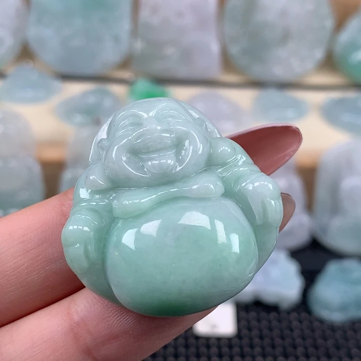 颈饰未镶嵌翡翠佛公
