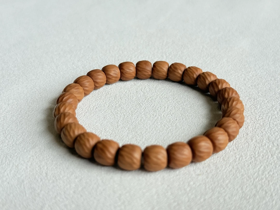 【坐山客】天河 小馒头料全品原皮无暇猴头核桃盘玩手串