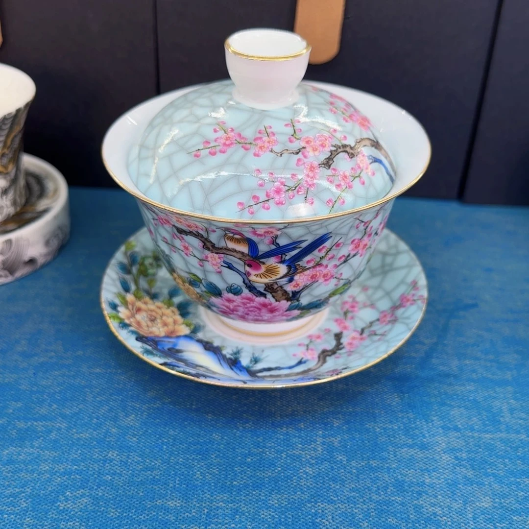 这些盖碗真好看！！！