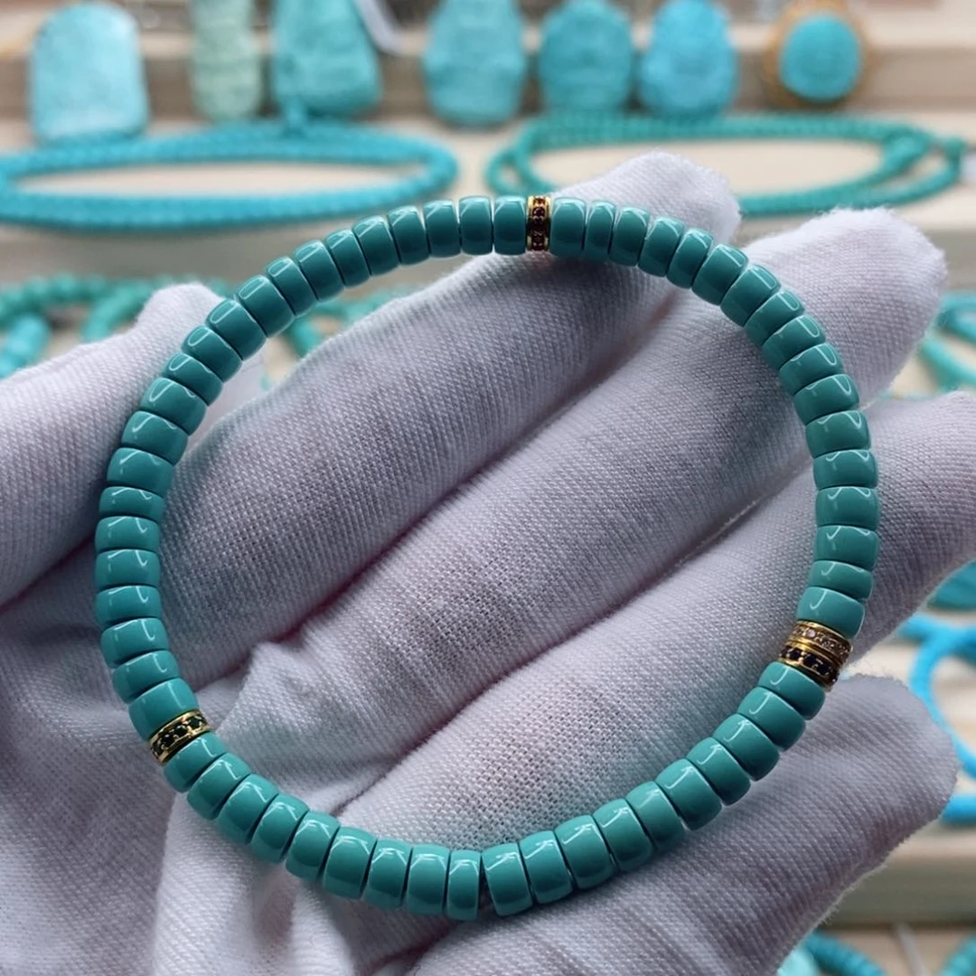 绿松石珠宝奇石未镶嵌